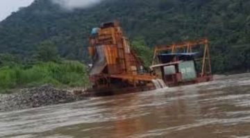 GIT-OR advierte: tecnología de dragas chinas que se usa en la Amazonía ha sido prohibida en muchos países