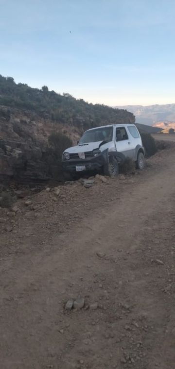 Imágenes de los motorizados.