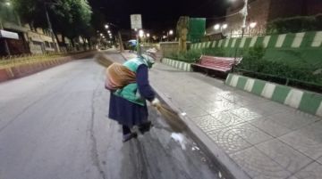 Los trabajadores realizaron su tarea desde las 3 de la madrugada. FOTO EMAP