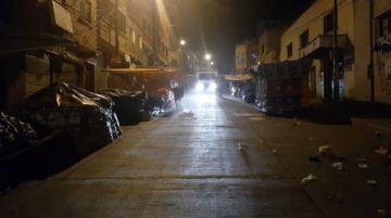 Los trabajadores realizaron su tarea desde las 3 de la madrugada. FOTO EMAP