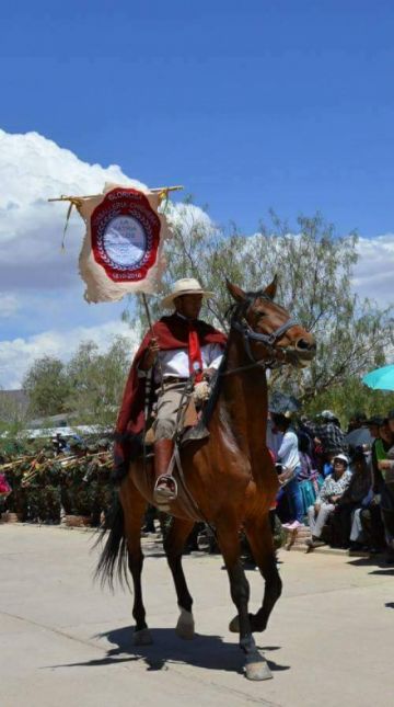 Jinete caballería chicheña