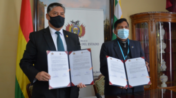 Suscriben convenio para acceder a información de procesos penales en delitos contra estudiantes