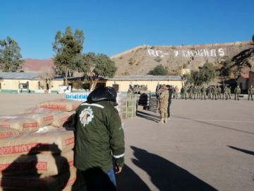 El trabajo se realizó en el sector de las Pampas de Mochará en Tupiza.