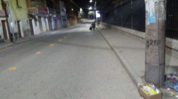 Piden a la ciudadanía no dejar basura en las calles esta jornada de encapsulamiento. FOTO EMAP