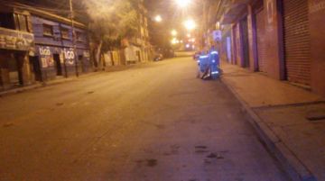 Piden a la ciudadanía no dejar basura en las calles esta jornada de encapsulamiento. FOTO EMAP