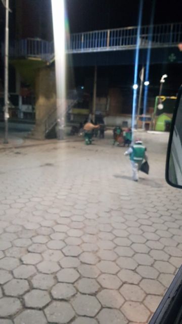 Piden a la ciudadanía no dejar basura en las calles esta jornada de encapsulamiento. FOTO EMAP