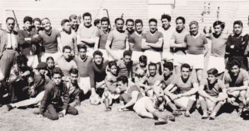 Partido de fútbol entre personal de Electra e Indoamérica.