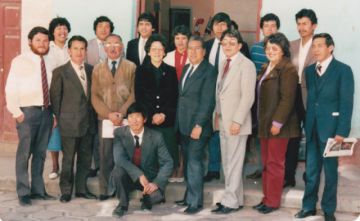 En la puerta de Indoamérica.