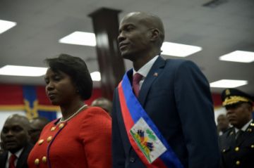 Moise y su esposa.