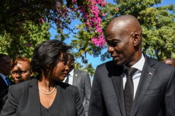 Moise y su esposa.