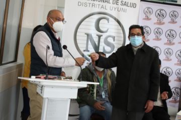 La obra que fue ejecutada con recursos propios de la institución sanitaria FOTO: CNS