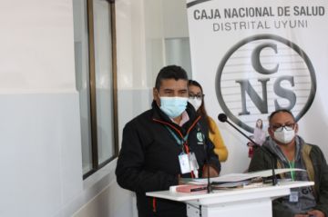 La obra que fue ejecutada con recursos propios de la institución sanitaria FOTO: CNS