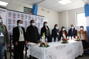 La obra que fue ejecutada con recursos propios de la institución sanitaria FOTO: CNS