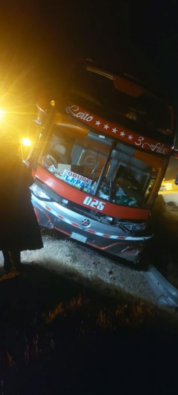 Así quedó el motorizado