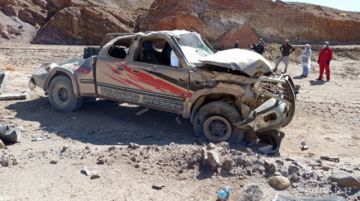 Motorizado que sufrió el accidente de tránsito