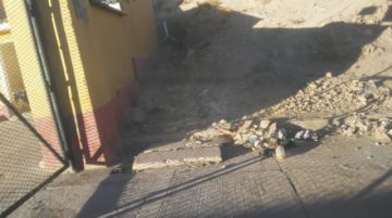 Los trabajos de limpieza se desarrollan desde las 6:30 del día de hoy FOTO EMAP