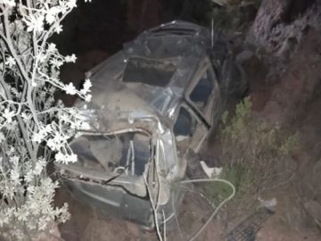 Tres adolescentes mueren en accidente de tránsito  en el norte potosino