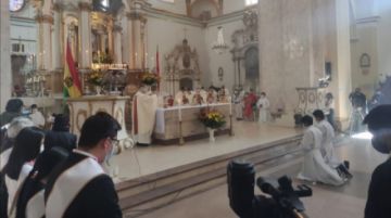 Iglesia católica pide apostar por una Bolivia más optimista