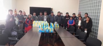 La entrega fue en La Paz