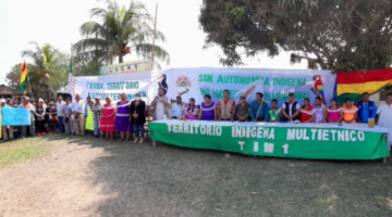 Indígenas del Beni recuerdan 31 años de la Primera Marcha Indígena por "Tierra y Dignidad"