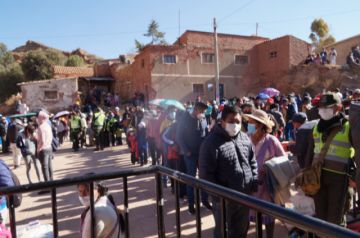 Imágenes de los logares verificados ayer en La Puerta. FOTOS: Victor Hinojosa- FACULTAD DE MEDICINA
