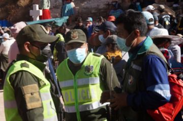 Imágenes de los logares verificados ayer en La Puerta. FOTOS: Victor Hinojosa- FACULTAD DE MEDICINA