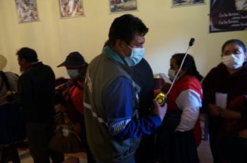 Imágenes de los logares verificados ayer en La Puerta. FOTOS: Victor Hinojosa- FACULTAD DE MEDICINA