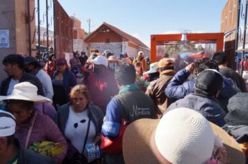 Imágenes de los logares verificados ayer en La Puerta. FOTOS: Victor Hinojosa- FACULTAD DE MEDICINA