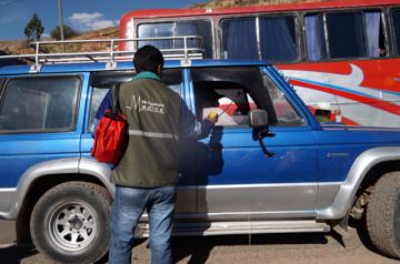 Imágenes de los logares verificados ayer en La Puerta. FOTOS: Victor Hinojosa- FACULTAD DE MEDICINA