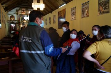 Imágenes de los logares verificados ayer en La Puerta. FOTOS: Victor Hinojosa- FACULTAD DE MEDICINA