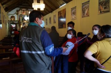 Imágenes de los logares verificados ayer en La Puerta. FOTOS: Victor Hinojosa- FACULTAD DE MEDICINA