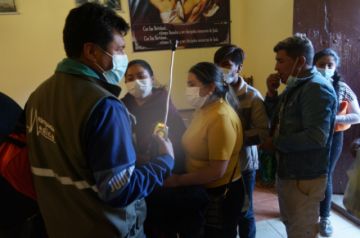 Imágenes de los logares verificados ayer en La Puerta. FOTOS: Victor Hinojosa- FACULTAD DE MEDICINA