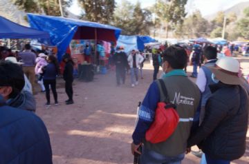 Imágenes de los logares verificados ayer en La Puerta. FOTOS: Victor Hinojosa- FACULTAD DE MEDICINA
