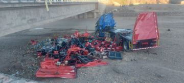 Imágenes del accidente