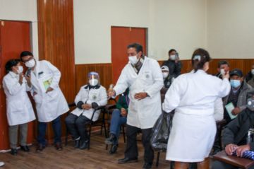 Para la conmemoración Trabajo Social de la CNS Potosí, pudo conseguir la colaboración de empresas  FOTO CNS