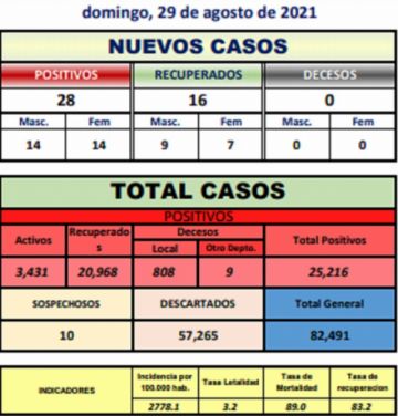Reporte departamental del Sedes Potosí