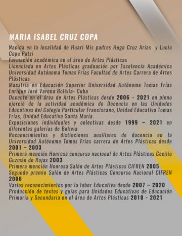 María Isabel Cruz Copa y Francisco Gonzales Marce exponen la muestra titulada “Entre la luz y la Sombra”