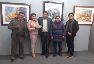 María Isabel Cruz Copa y Francisco Gonzales Marce exponen la muestra titulada “Entre la luz y la Sombra”
