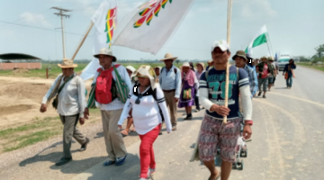 Iglesia Católica pide a las autoridades atender el clamor de pueblos indígenas que marchan en defensa de territorios