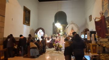 La imagen es venerada en su día.