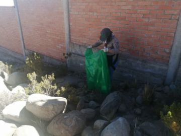 Se espera que más voluntarios puedan apoyar con similares tareas.