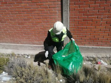 Se espera que más voluntarios puedan apoyar con similares tareas.
