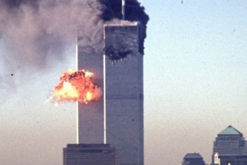 Imágenes del 11 de septiembre, hace 20 años.