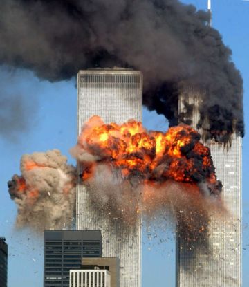 Imágenes del 11 de septiembre, hace 20 años.