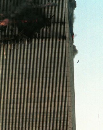 Imágenes del 11 de septiembre, hace 20 años.