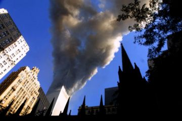 Imágenes del 11 de septiembre, hace 20 años.