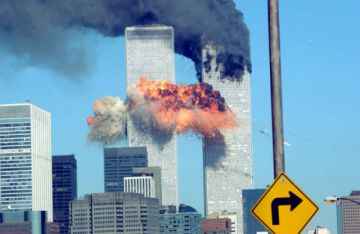 Imágenes del 11 de septiembre, hace 20 años.