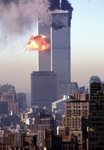 Imágenes del 11 de septiembre, hace 20 años.