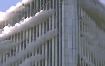 Imágenes del 11 de septiembre, hace 20 años.