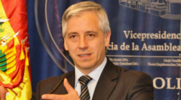 García Linera para frenar a conspiradores: revisa sus impuestos, mira sus propiedades, sus cuentas bancarias